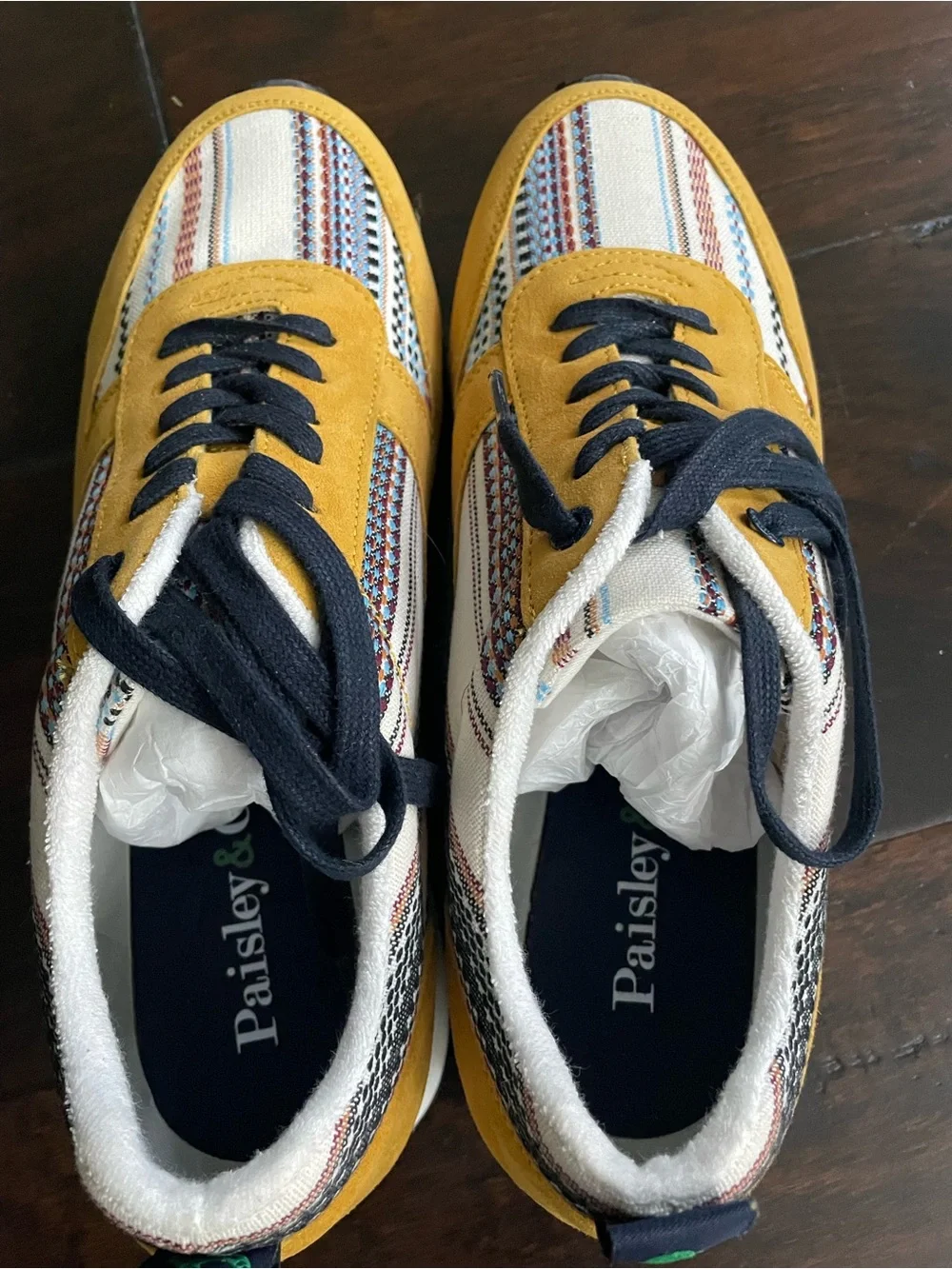 Paisley & Gray Newham Sunflower Yellow Low Pro Sneaker
